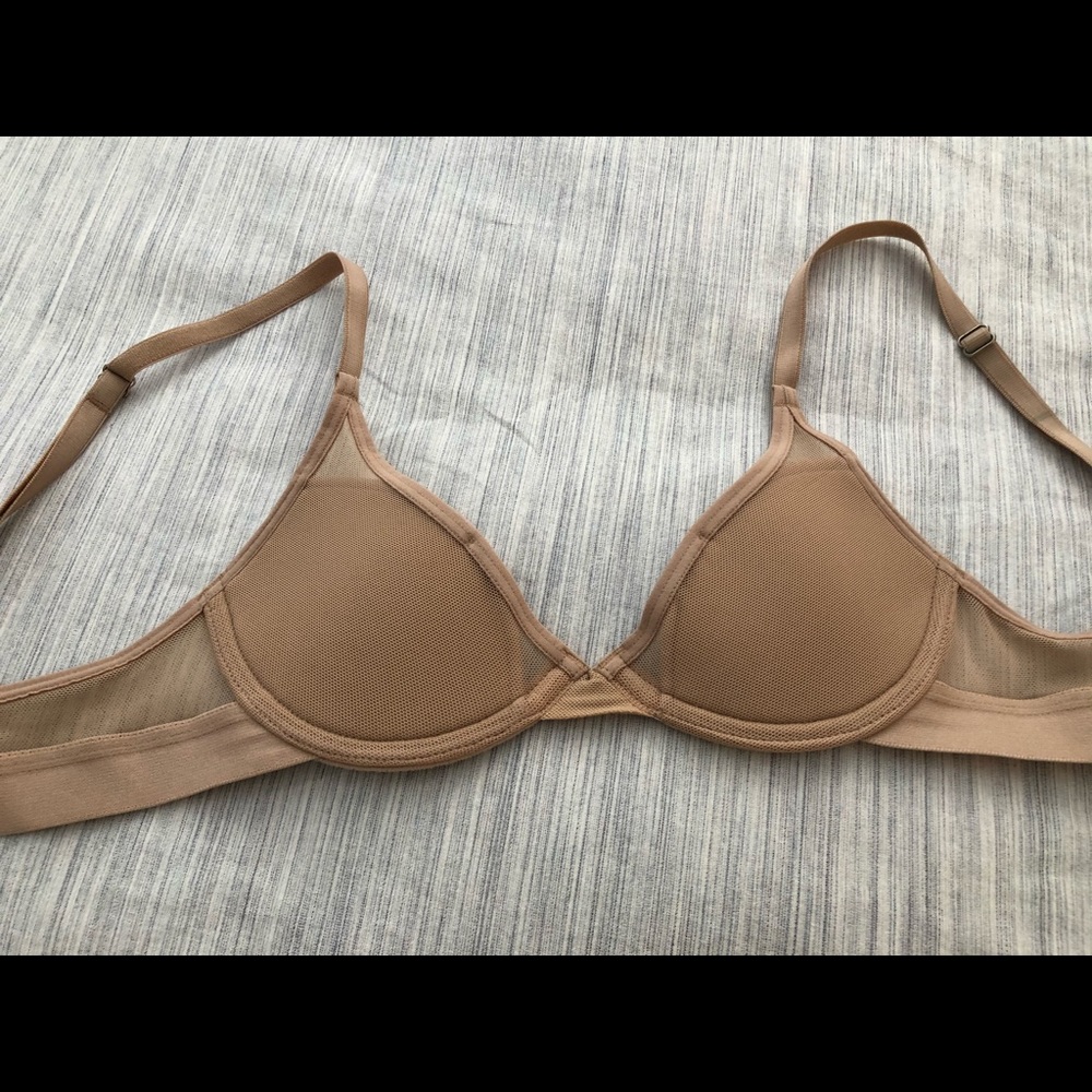 Pepper - Mesh All You Bra, 32AA, nude color